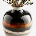 thumbnail image 5 of 09881-Cyan lighting-Indian Paint Brush - Vase #2 - 10.25 Inches Wide by 14 Inches High, 5 of 6