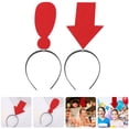 thumbnail image 2 of Diadema de flecha, 2 piezas, divertida diadema elástica con forma de flecha, banda para el cabello creativa, tocado decorativo, tiara, accesorios para el cabello para mujeres y niñas, 2 of 6