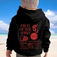 thumbnail image 3 of HUITKMM Girls Winter Casual Wear Round Neck Letter Print Pullover Hoodies and Sweatshirts for Outdoor Activities Daily Comfort Kids Ages 2 13 5103, 3 of 6