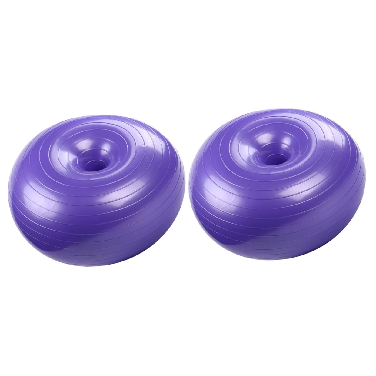 2 Pack Yoga Ball Exercise Equipment for Home Donuts Shaped Office