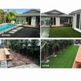 thumbnail image 6 of Fas Home Artificial Grass Turf 1.38", 10FTX31FT Fake Grass Indoor/Outdoor Rug Synthetic Lawn Carpet,Faux Grass Landscape for Décor,Astroturf for Dogs with Drain Holes Customized, 6 of 7