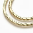 thumbnail image 4 of 1Strand Bag Strap Chains Wallet Chains Brass Snake Chains with Swivel Clasps Light Gold 116x0.32x0.32cm, 4 of 4