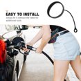 thumbnail image 4 of Miangastore Secures Fuel Cap Rope Plastic Black For Car 1Pcs 7.3X2.8X0.5In, 4 of 8