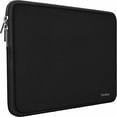 thumbnail image 2 of Naukay Laptop Case Sleeve,13-13.3 Inch Resistant Neoprene Laptop Sleeve/Notebook Computer Pocket Case/Tablet Briefcase Carrying Bag Compatible with MacBook Pro,MacBook Air,Notebook Computer-(Black), 2 of 4