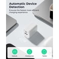thumbnail image 4 of Cargador de pared iOttie de 45 W USB-C USB-A GaN III de carga rápida, 4 of 5