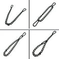 thumbnail image 6 of Steel Hanging Chair Chain with 2 Carabiners, Heavy Duty Porch Swing Hammock Kit,for Swings(66cm), 6 of 7