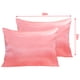 thumbnail image 4 of Toystoory 2 uds funda de almohada poliéster satén funda de almohada ropa de cama funda de almohada para dormir Juegos de cama rosado 51*66cm Toystoory HA003643-16, 4 of 6