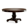 thumbnail image 4 of Furniture of America Ramsaran Wood 5-Piece Dining Table Set in Brown Cherry, 4 of 5