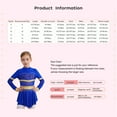thumbnail image 7 of LiiYii Cheerleading Outfit Girls Cheer Leader Uniform Dance Dress with Built-in Underwear Red 10, 7 of 7