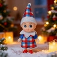 thumbnail image 2 of Christmas Baby Elf Dolls | Christmas Miniature Elf Decoration | Baby Doll On the Shelf for Christmas Party Decor, 2 of 5
