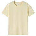thumbnail image 1 of Sélectionné Chemise à Manches Courtes en Coton Pur Col Rond Parent-Enfant, Haut Ample de Sport Décontracté pour Fête, 1 of 2