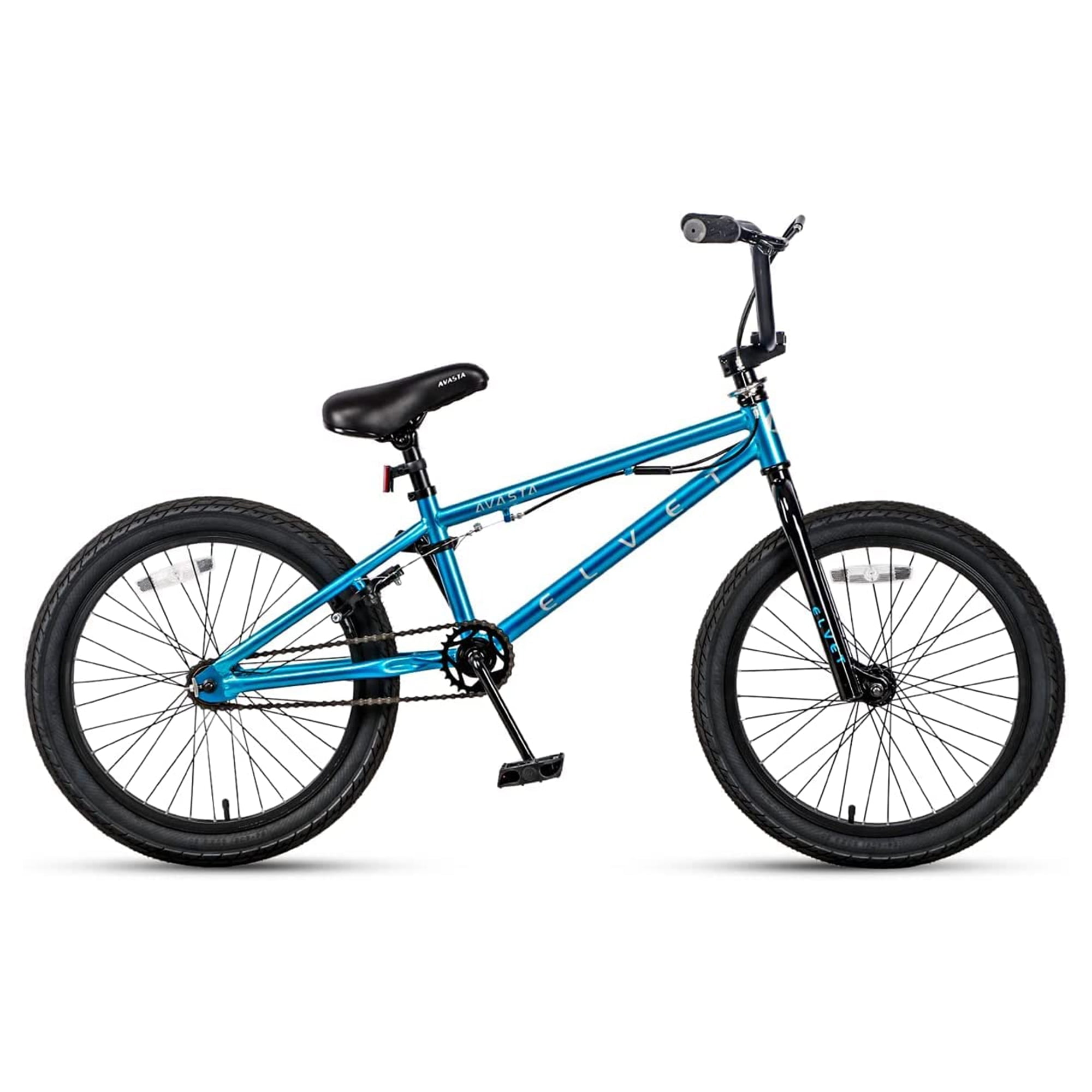 AVASTA Velo BMX 20 Pouces pour les Cyclistes Debutants Ages de 8 Ans et Plus Bleu Walmart