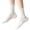 White, variant on AVRNLIQ Womens Ruffle Crew Socks, Mid-Calf Lettuce Edge, Polyester Blend, One Size, White Free Size