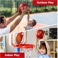 thumbnail image 4 of Adjustable Basketball Goal Set for Kids - Includes 4 Balls for Indoor/Outdoor, 4 of 7