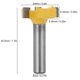 thumbnail image 4 of 3-Blade T Slot 8mm Shank Router Bit Woodworking Milling Cutter Tool Accessories8mm Shank 8x1/4, 4 of 4