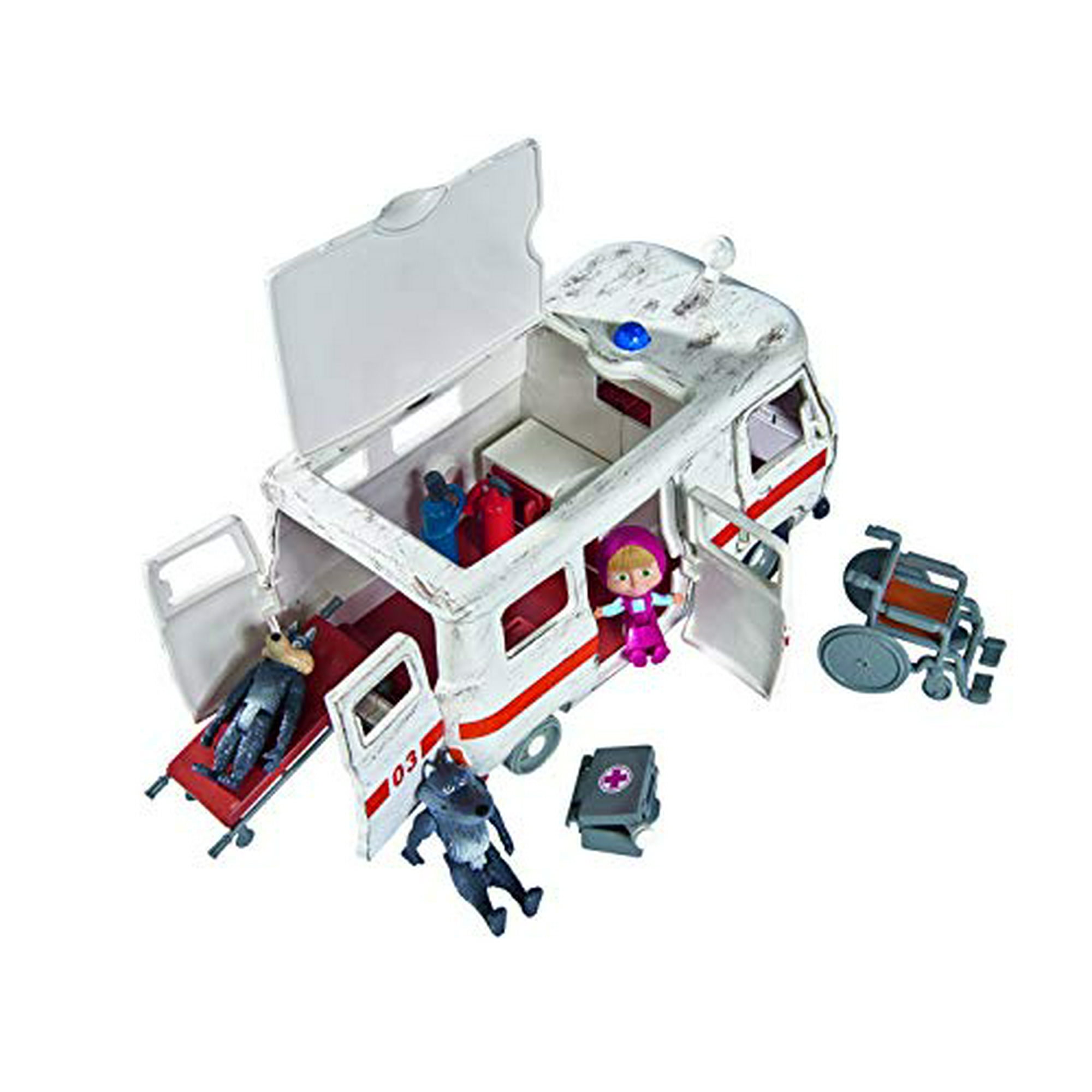Masha and the bear ambulance playset discount