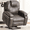 Style B: Gray, variant on LEGAHOME Lift Recliner, Electric Power Lift Chair with Heat Therapy and Massage, PU Leather Lift Recliner with Cup Holders, USB Port and Side Pocket, Wide Seat Recliner Sofa for Elderly, Brown