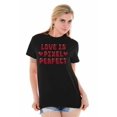 thumbnail image 5 of Love Pixel Perfect Valentines Day Women's Graphic T Shirt Tees Brisco Brands S, 5 of 5
