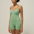 thumbnail image 4 of EYNMVR Backless Tummy Control Jumpsuits for Women One Piece Workout Jumpsuits Sleeveless V Back Lizvette Scrunch Yoga Rompers, 4 of 9