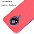 thumbnail image 4 of (Rouge) pour Nokia 3.4 Coque Antichoc Texture Crocodile PC + PU, 4 of 5