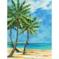 thumbnail image 3 of Brent, Paul 12x14 Black Modern Framed Museum Art Print Titled - Palmas Belize I, 3 of 5