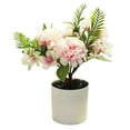 thumbnail image 2 of Visland Artificial Flower, Artificial Flower Plant Bonsai, Artificial Flower with Pot, 2 of 4