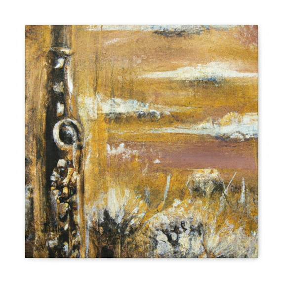 The Clarinet's Melody - Canvas