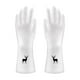 thumbnail image 2 of Guantes de Látex de Goma Impermeables para Lavavajillas, 1 Par, Puños Medianos y Largos, Resistentes Al Desgarro, Flexibles, para Limpieza Doméstica, Cocina, Lavandería, Jardinería, Protección de Man, 2 of 6