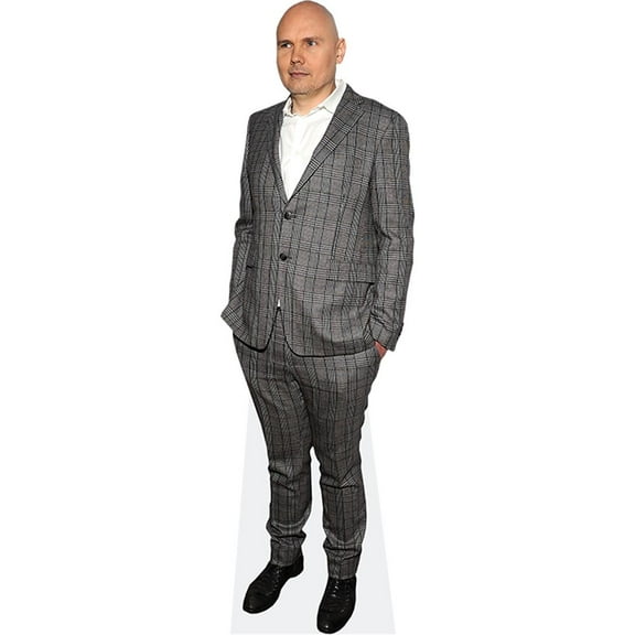 Billy Corgan (Check Suit) Mini Cardboard Cutout Standee