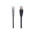 thumbnail image 3 of Black Box Slim-Net - Patch cable - RJ-45 (M) to RJ-45 (M) - 7 ft - UTP - CAT 6 - booted, molded, stranded - black, 3 of 3