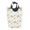 thumbnail image 2 of KLL Submarine Ship Laundry Hamper,Large Canvas Fabric Lightweight Storage Basket Toy Organizer Dirty Clothes Collapsible Waterproof, 2 of 6