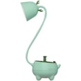thumbnail image 1 of En Forme d'Animal de Compagnie USB de Charge Tactile 3 Modes Réglable Luminosité Led Lampe de Table pour Salon, Chambre d'Enfants, Dortoir de Collège, Bureau Vert, 1 of 5
