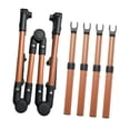 thumbnail image 2 of Utility Wagon Handle Push Pull Bar Garden Cart Accessories Durable Metal Construction for Beach Trolleys, 2 of 9