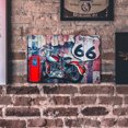 thumbnail image 1 of Letrero De Metal Retro Motocicleta Cocina Sala De Estar Arte Colgante Placa Pintura Regalo Likrtyny Arte Deco, 1 of 9