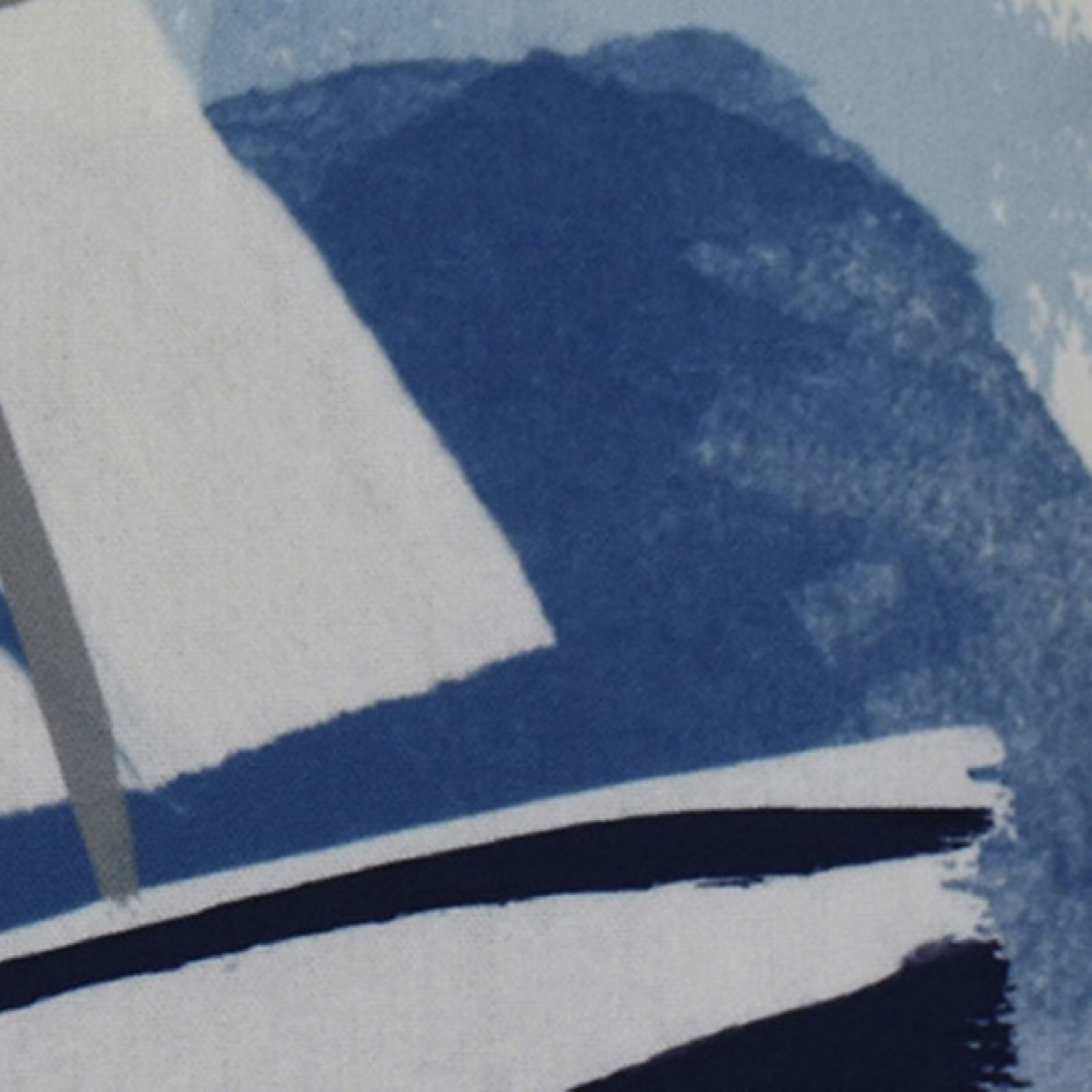 Simply Daisy, Sailing the Seas, Geometric Print Outdoor Pillow