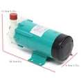 thumbnail image 2 of Magnetic Driven Circulating Pump, MP-20RM Circulating Pump, Chemical Magnetic Drive Circulating Pump, 2 of 6