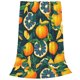 thumbnail image 2 of Balery Fresh Orange Manta de Felpa Suave y Acogedora – Cobija de Franela Aterciopelada para Cama, Lavable y Cálida para Sofá, Mascotas, Transpirable-40"x30", 2 of 7