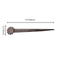 thumbnail image 3 of Black Bookmark - Bidri Art - Silver Inlay Work, 3 of 4