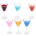 thumbnail image 4 of 1:12 de champán Refresco con copas de cóctel Bar Escritorio de imaginación Decoración Ornamento Juguet CUTICAT Botellas de vino en miniatura, 4 of 8