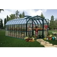 thumbnail image 6 of Palram - Canopia Prestige 8' x 20' Clear Walk-In Greenhouse - Green - with Accessories Package, 6 of 8