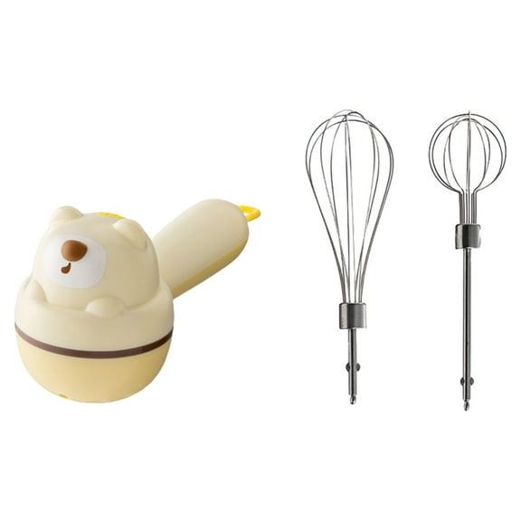Cordless Handheld Electric Mixers 3 Speed Portable Rechargeable USB Eggs Beater