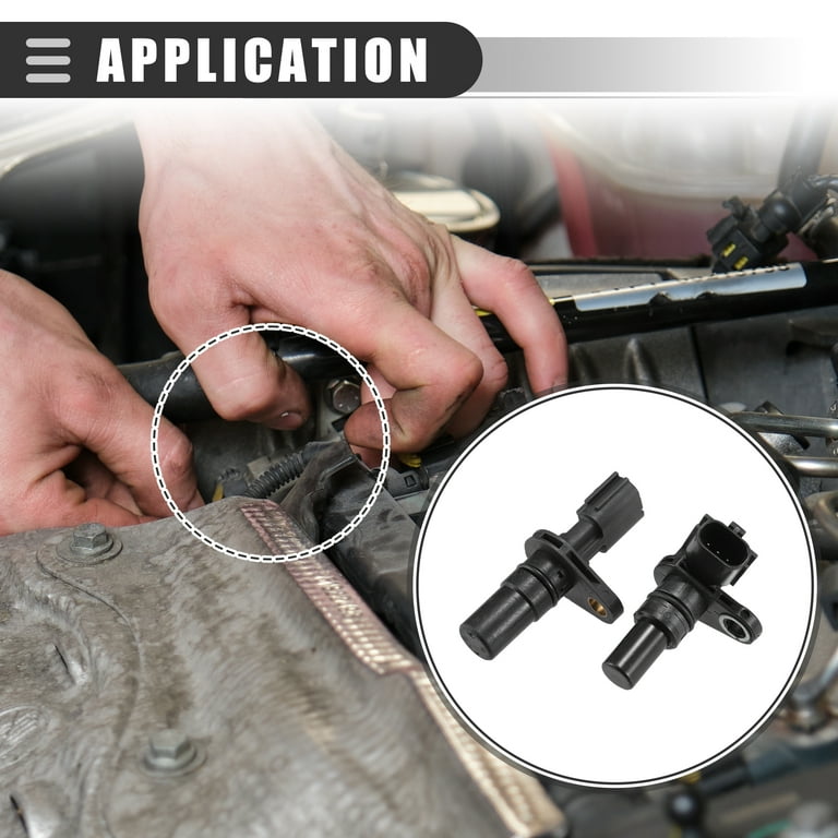 アミ 2pcs Transmission Speed Sensor For Mitsubishi ASX 2010-2012
