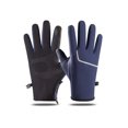 thumbnail image 4 of Sonducket Guantes térmicos de invierno Pantalla táctil Guante de lana gruesa con rayas reflectantes Deportes Senderismo Mitones impermeables Type5 NO5, 4 of 6