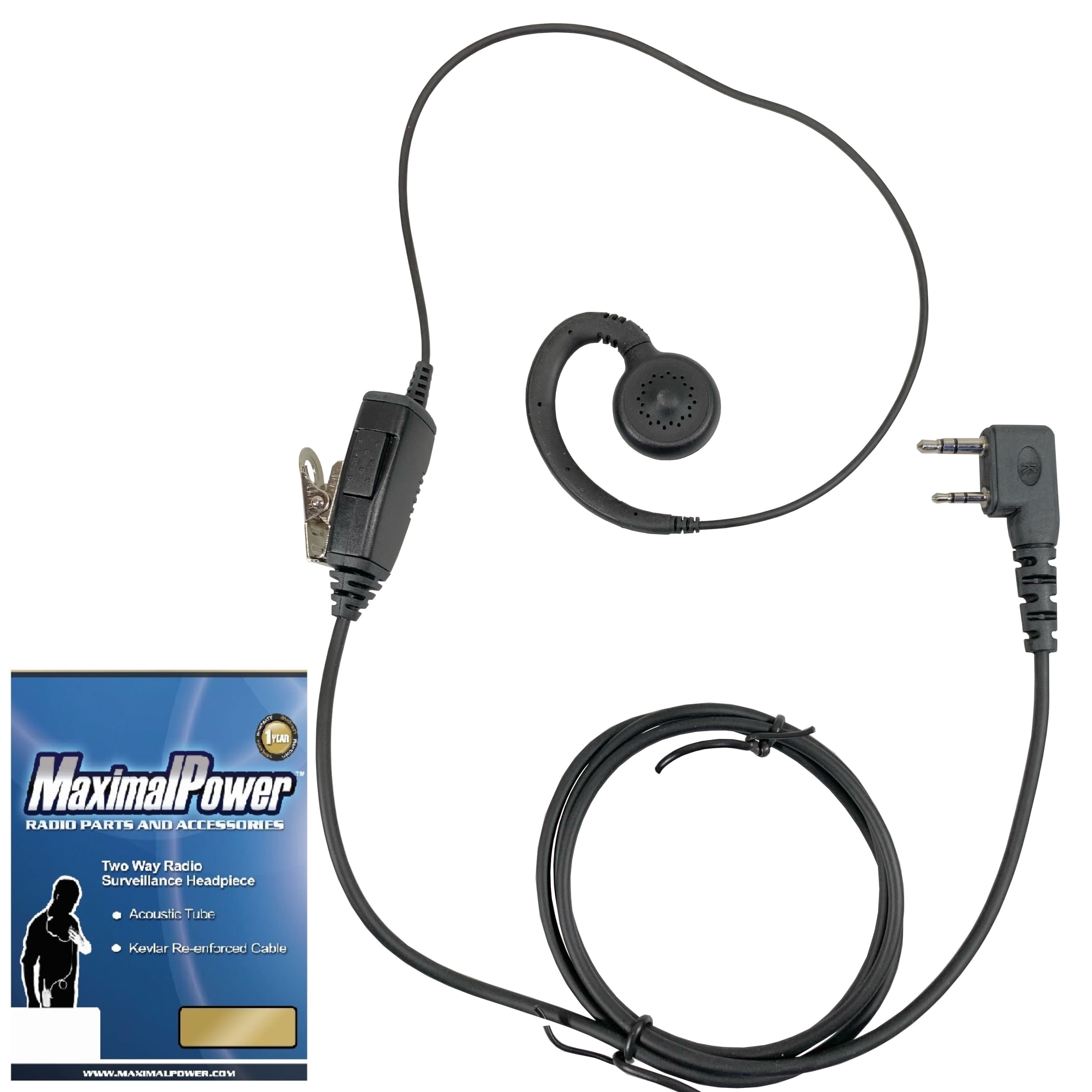NAGOYA Wire Coil Earbud Audio Mic Surveillance Kit with Two Way Radio Headsets Earpiece PTT MIC for Hytera Walkie Talkie PD780 780G 700 700G PT580 580H QUANZHOU TRUEST COMMUNICATION CO LTD NAGOYA-PD780-60
