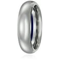 thumbnail image 2 of Sapphire Tungsten 6mm Classic Comfort Fit Wedding Bands Rings for Men, Size 9.5, 2 of 2