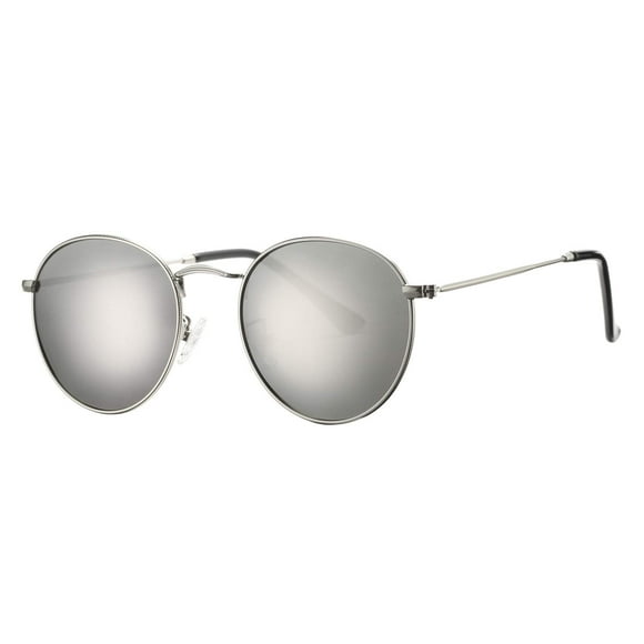 Lentes de Sol Pro Acme Pequeños Redondos de Metal Polarizados para Mujer