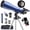 Blue, variant on Redsmile Astronomy Telescope for Adults and Beginners, 80mm Aperture 500mm Refractor Telescope with AZ Mount Tripod, 20x to 50x High Magnification, Blue
