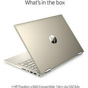 HP - Pavilion x360 2-in-1 14 Touch-Screen Laptop - Intel Core i5 - 8GB Memory - 256GB SSD - Warm Gold 14m-dw1023dx Notebook Tablet