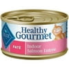 Blue Buffalo Healthy Gourmet Indoor Pate Salmon Entree Adult Natural Wet Cat Food 3 oz. Can