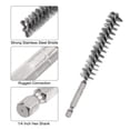 thumbnail image 4 of 5Pcs Bore Brush Stainless Steel 16mm Dia Cleaning Wire Brush Tube Pipe Cleaner with Handle 1/4 Inch Hex Shank, 4 of 6